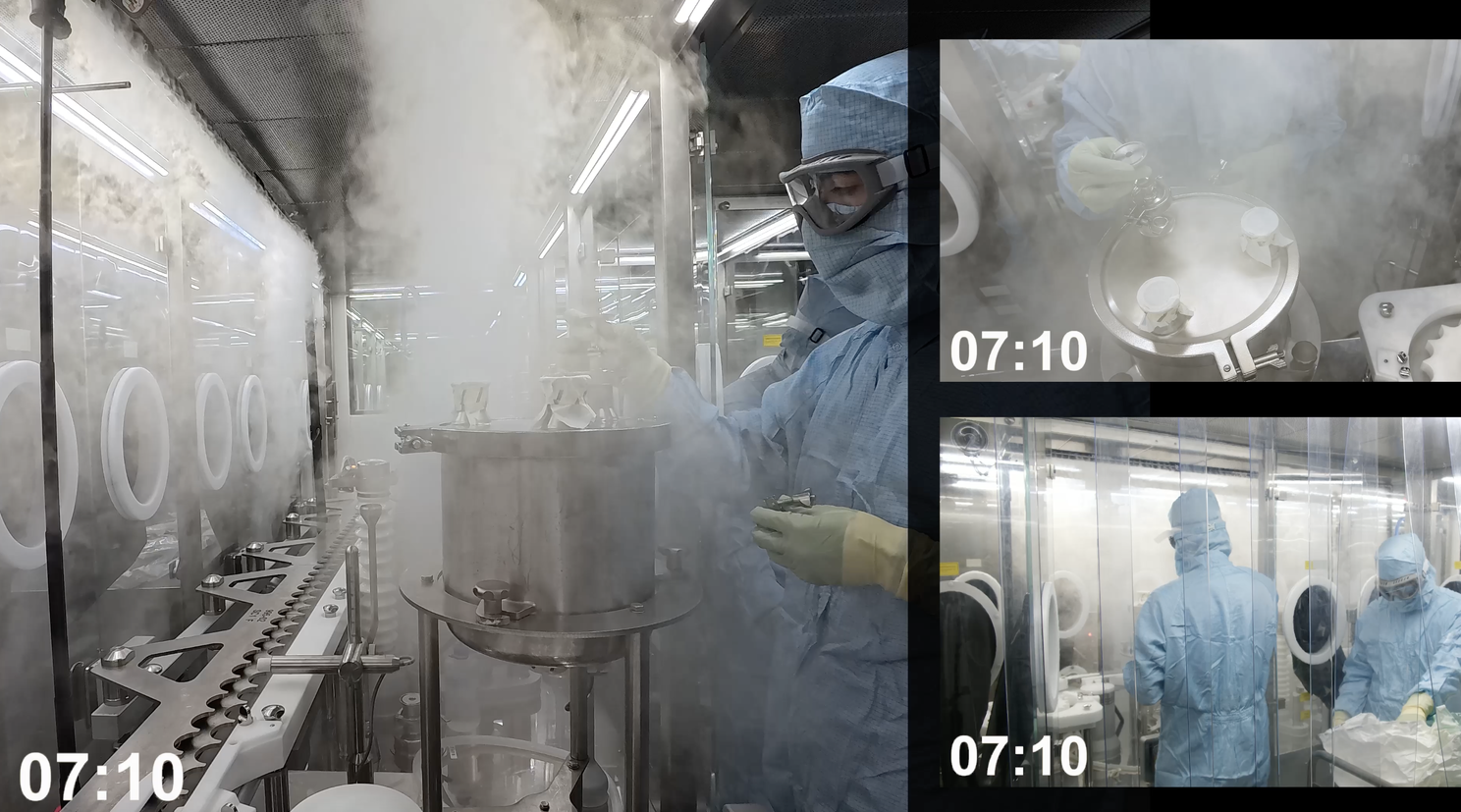 تنظیمات چند دوربینه برای ضبط صحیح جریان هوا