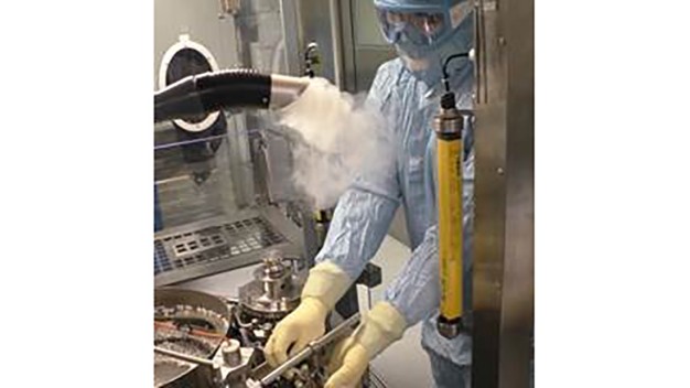 نمونه ای از ذرات ردیاب با طول عمر کوتاه که به سرعت ناپدید می‌شوند