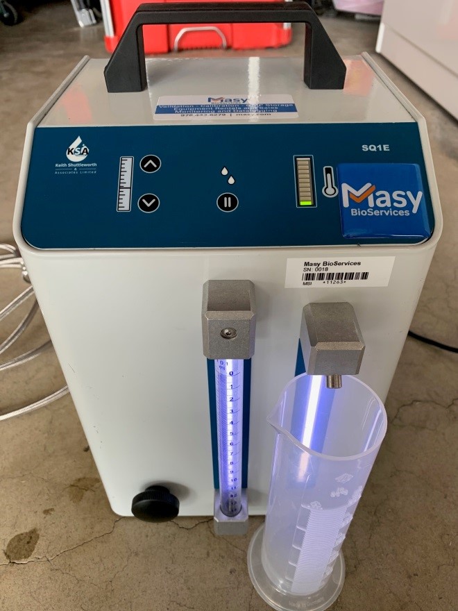 تصویر آزمون گازهای غیرقابل‌تقطیر