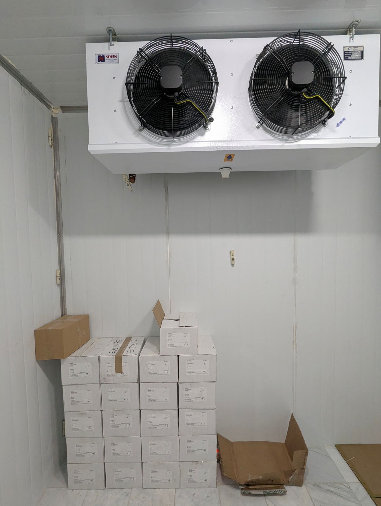 نقشه دمایی فریزر روم