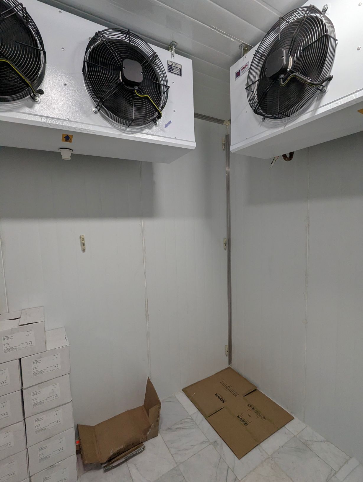 نقشه دمایی فریزر روم