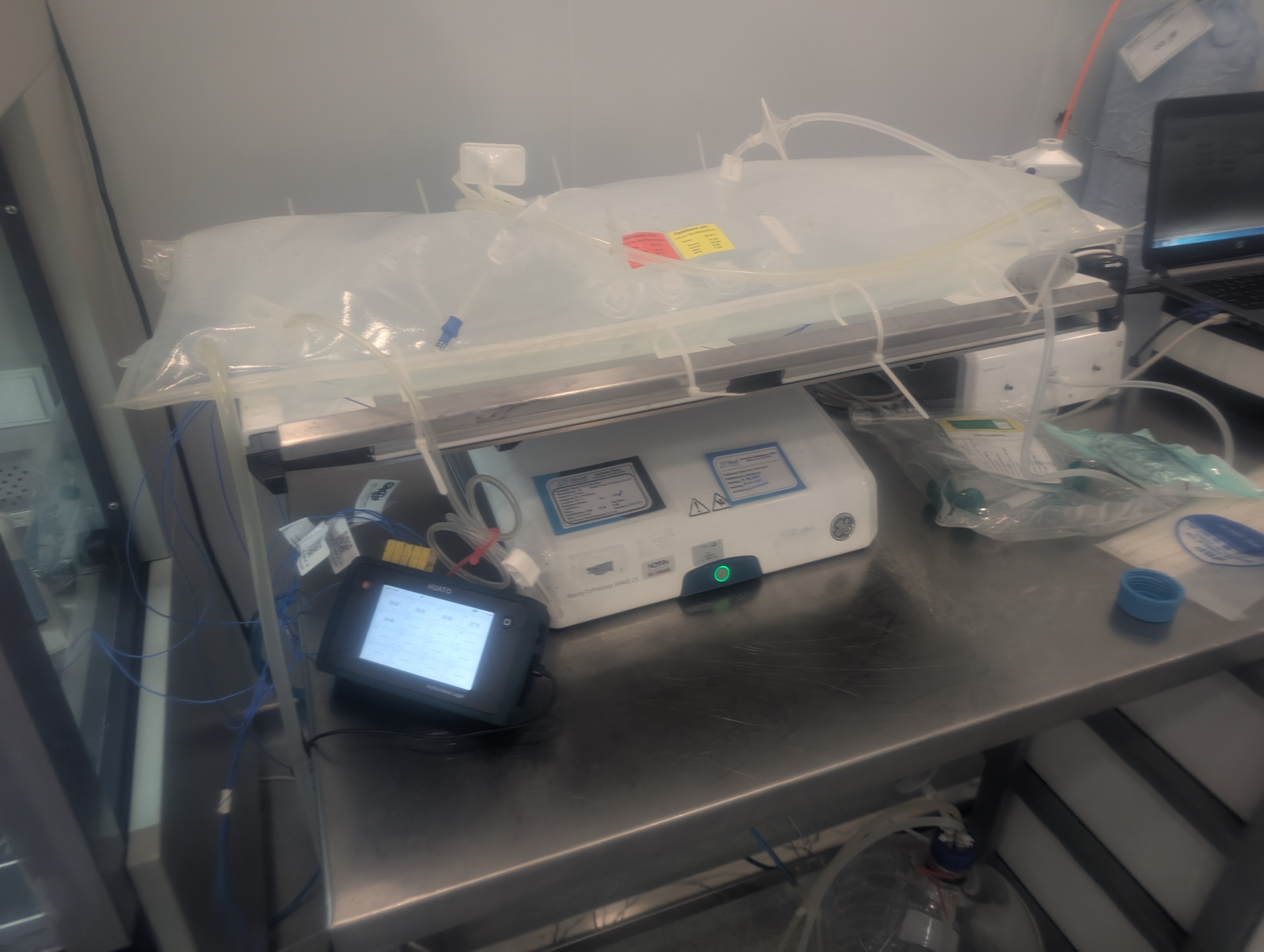 احرازصلاحیت بیوراکتورهای موجی (Wave Bioreactors)