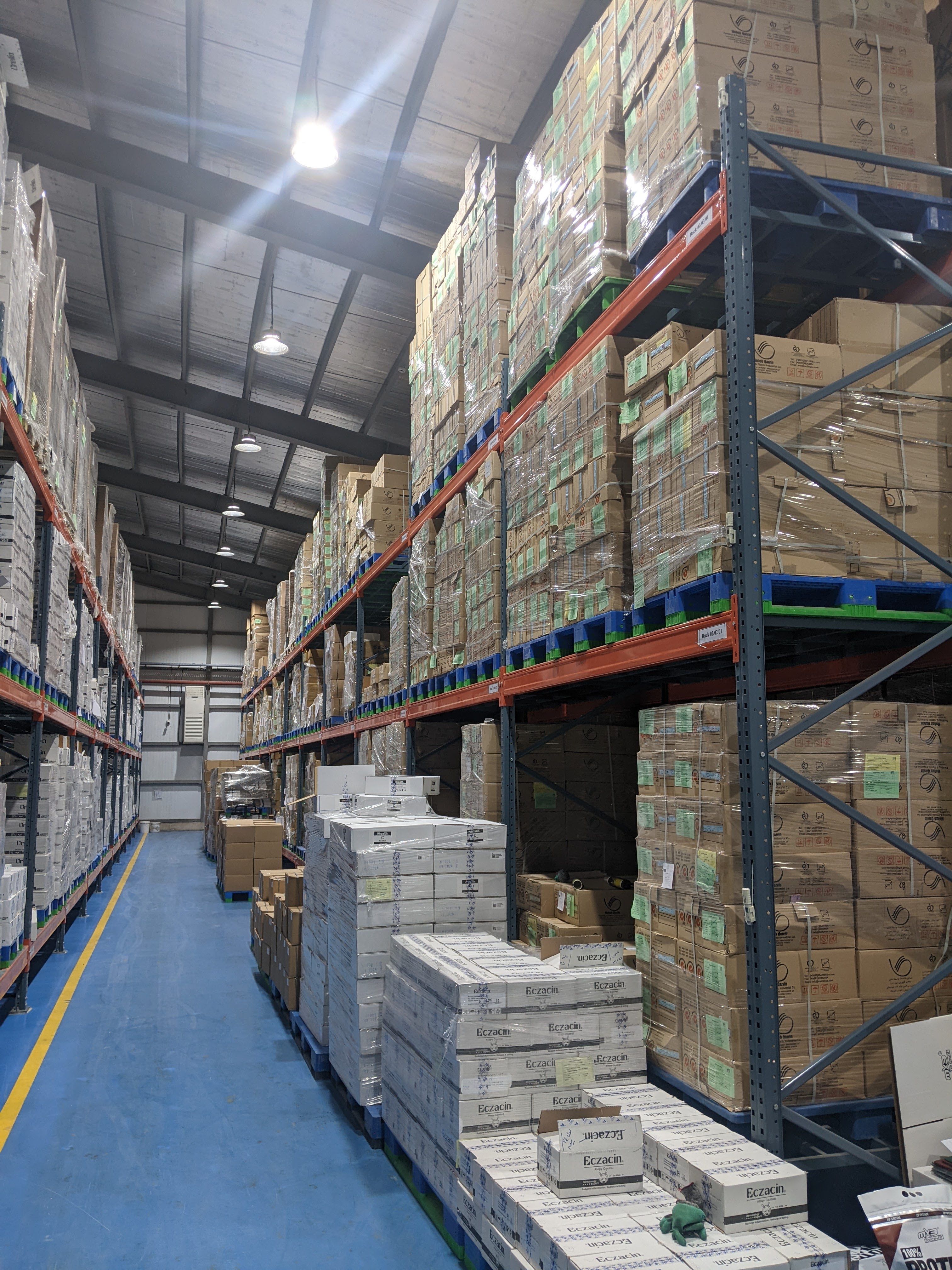 نقشه دمایی انبار