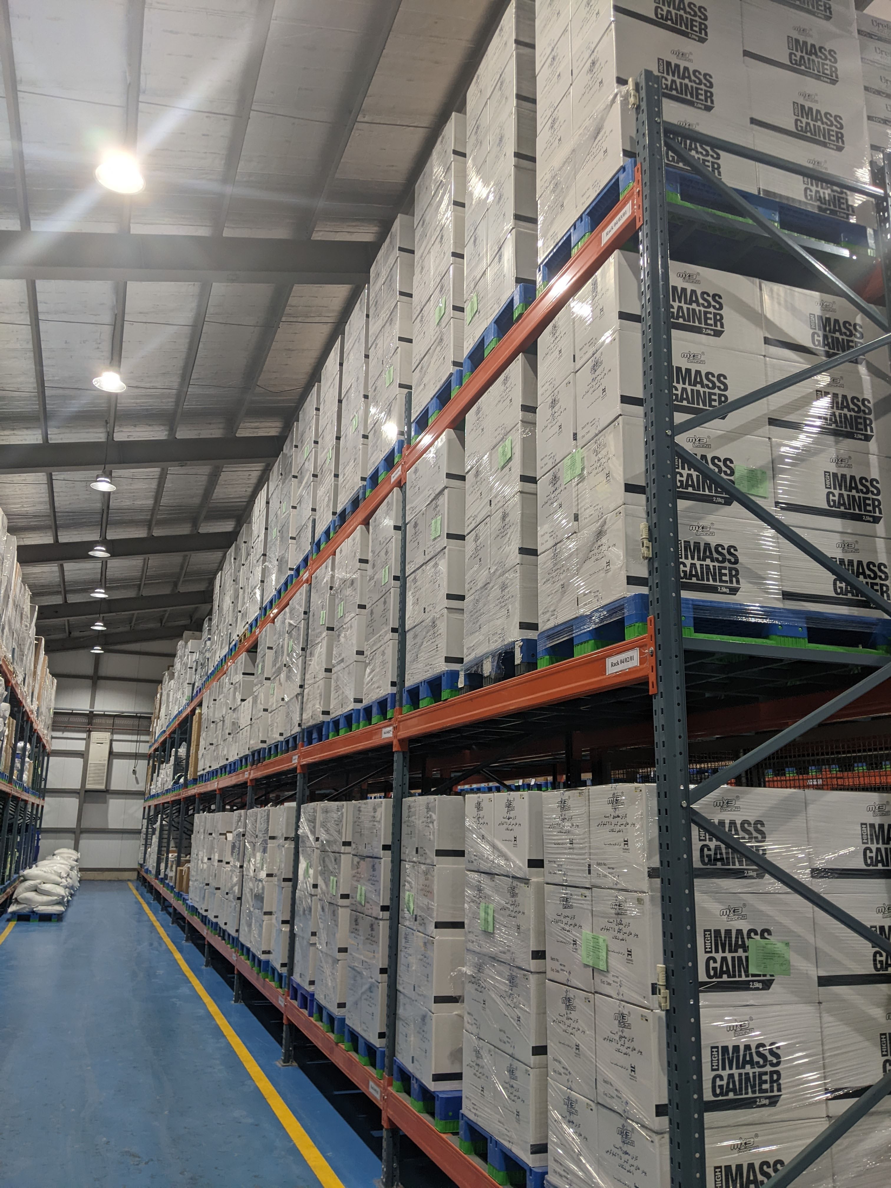 نقشه دمایی انبار